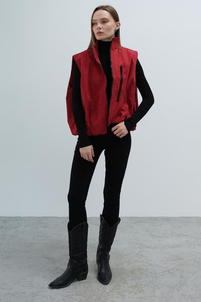 Reyon Parachutevest Kers Groothandel Kleding Casual