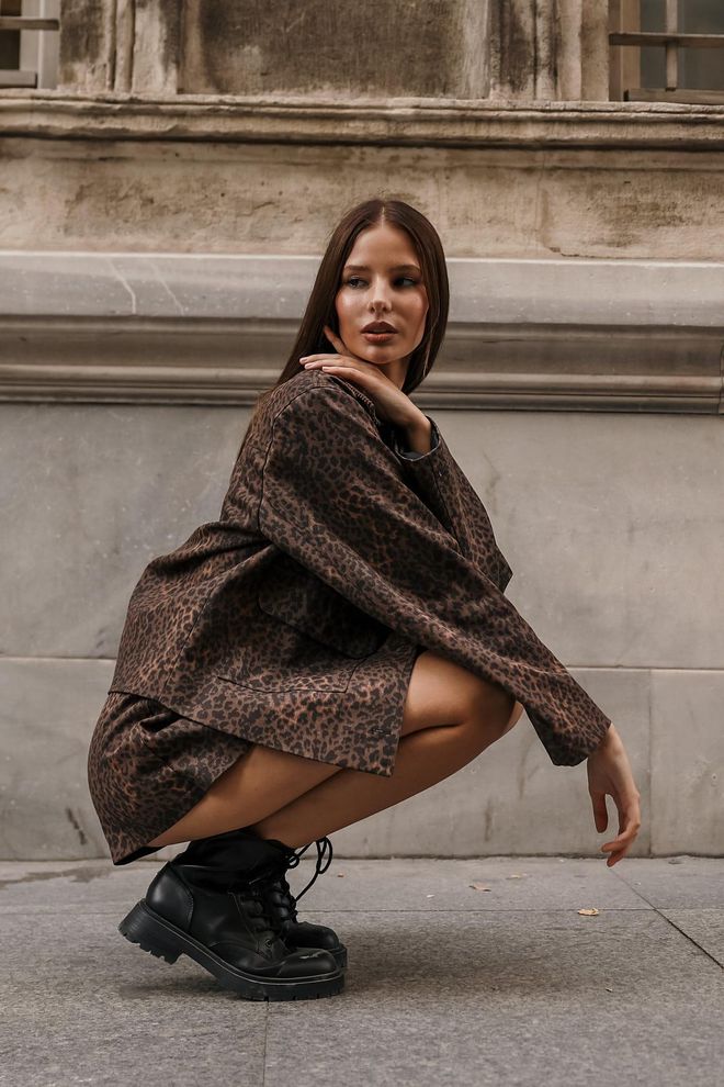 Reyon Σετ Καφέ Casual Streetwear Σετ Χονδρικό εμπόριο ενδυμάτων Άνοιξη