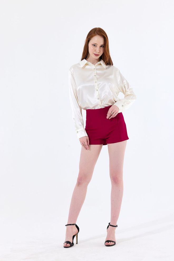 SENSE Sense Claret Red Sense Oblačila na debelo 4