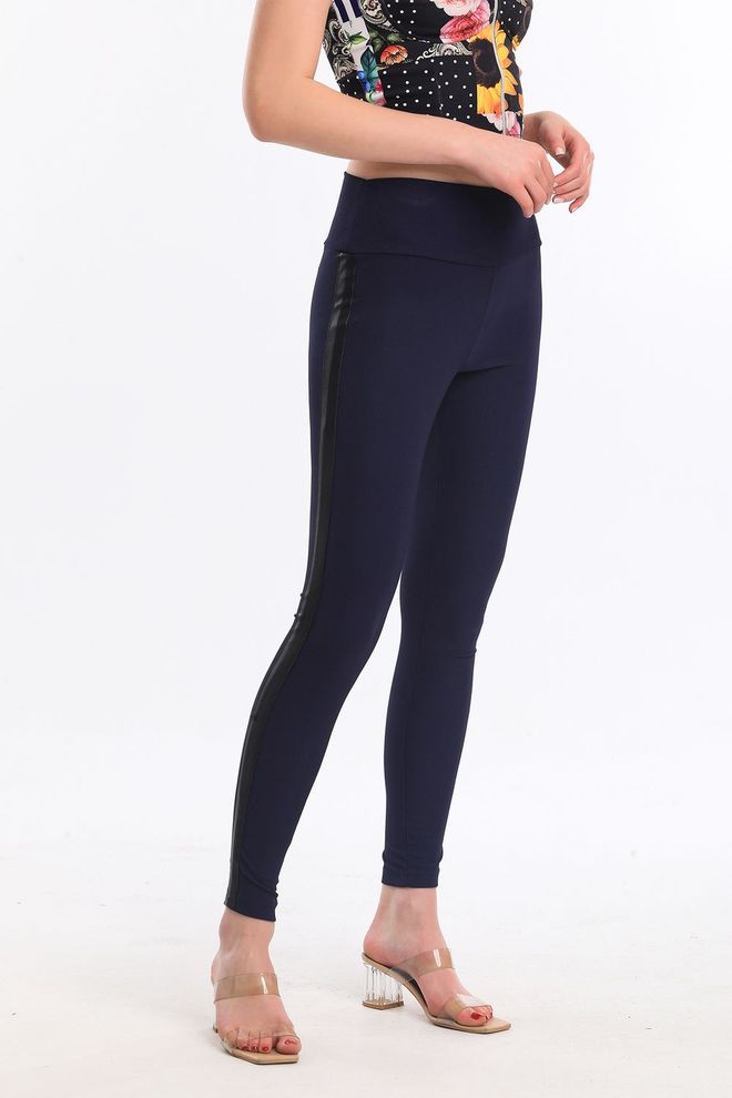 SENSE Османски Чорапогащник С Кожени Райета Индиго Дрехи на едро Пролет