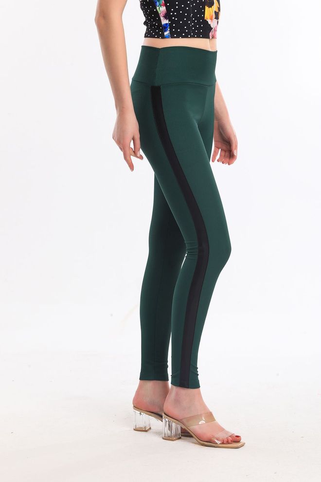 SENSE Кожен Османски Чорапогащник На Райета Nefti Дрехи на едро Работа