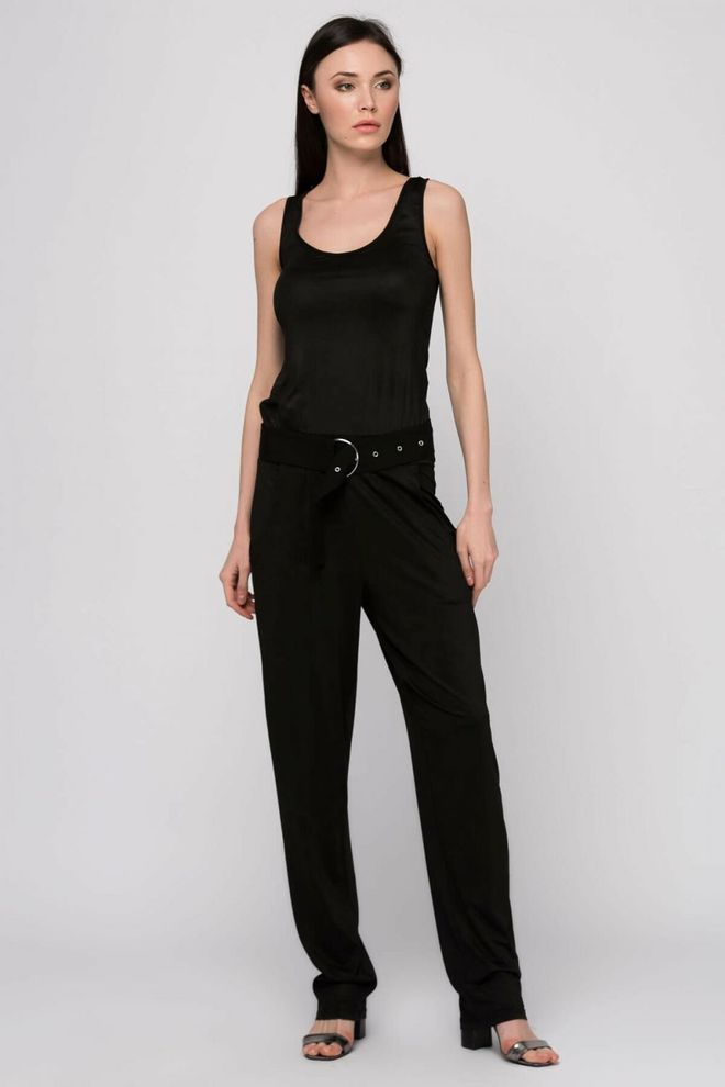 SENSE Ολόσωμη Φόρμα Με Στάμπα Μαύρο Χονδρικό εμπόριο ενδυμάτων Κομψό