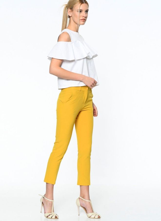 SENSE Saffron Trousers Atlas Kumas Pants At The Wrist Wholesale Clothing Casual