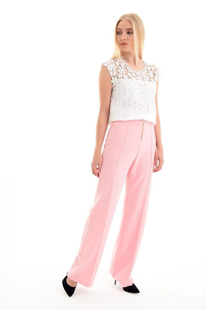 SENSE Sense Powder Pants Broek Met Ritssluiting Aan De Voorkant En Open Naad Groothandel Kleding Casual