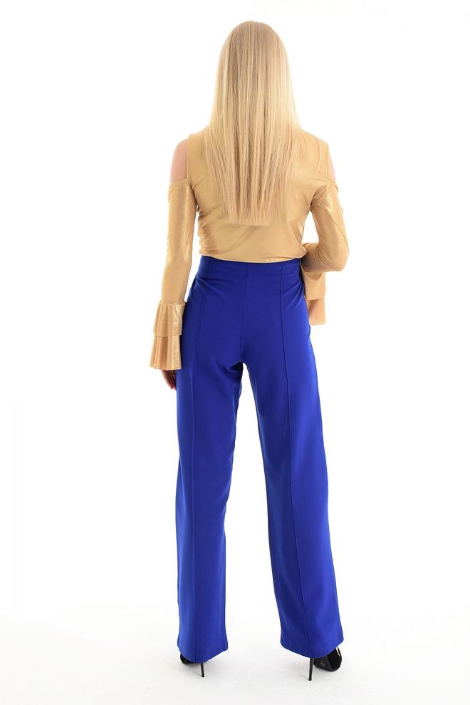 SENSE Saks Trousers Trousers With Front Zipper And Open Seam Wholesale Clothing Birthday