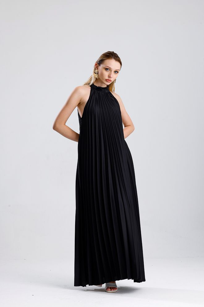 SENSE Juoda Eleganti Formali Žėrinti Seksuali Prigludanti Suknelė Didmeninė prekyba drabužiais 1