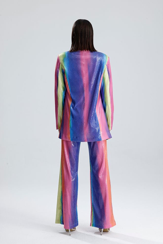 SENSE Pink Single Breasted Blazer Jacket Wholesale Clothing Formal