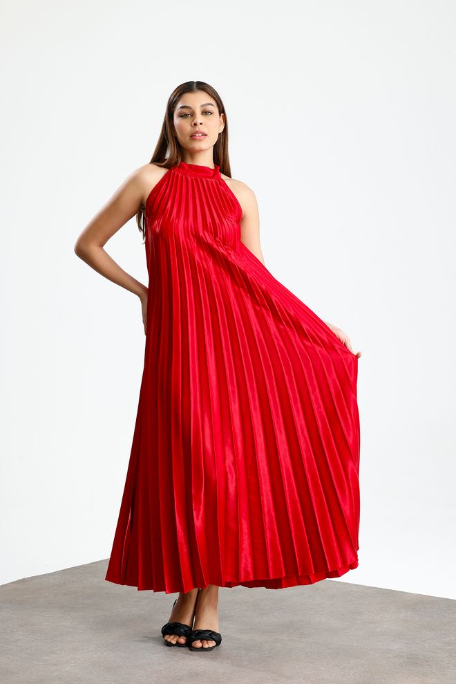 SENSE Raudona Eleganti Formali Seksuali Su Skeltuku Shift Suknele Didmeninė prekyba drabužiais Medvilnė