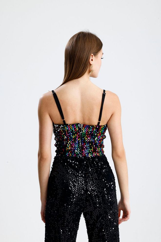 SENSE Black Sexy Glam Elegant Bustier Wholesale Clothing Formal