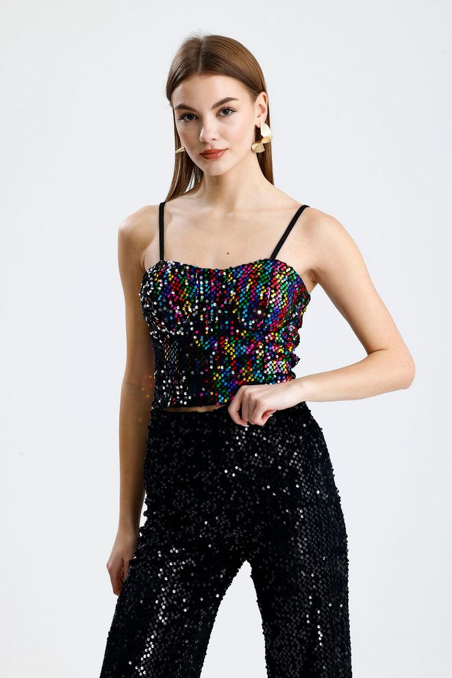 SENSE Black Sexy Glam Elegant Bustier Wholesale Clothing Sexy