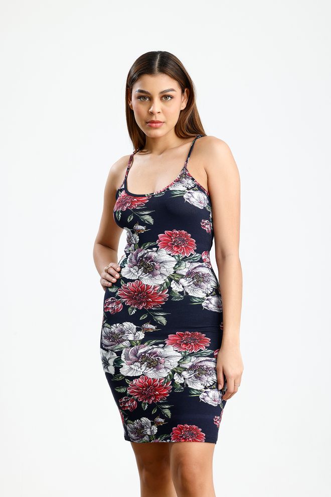 SENSE Navy Blue Dress Wholesale Clothing Casual