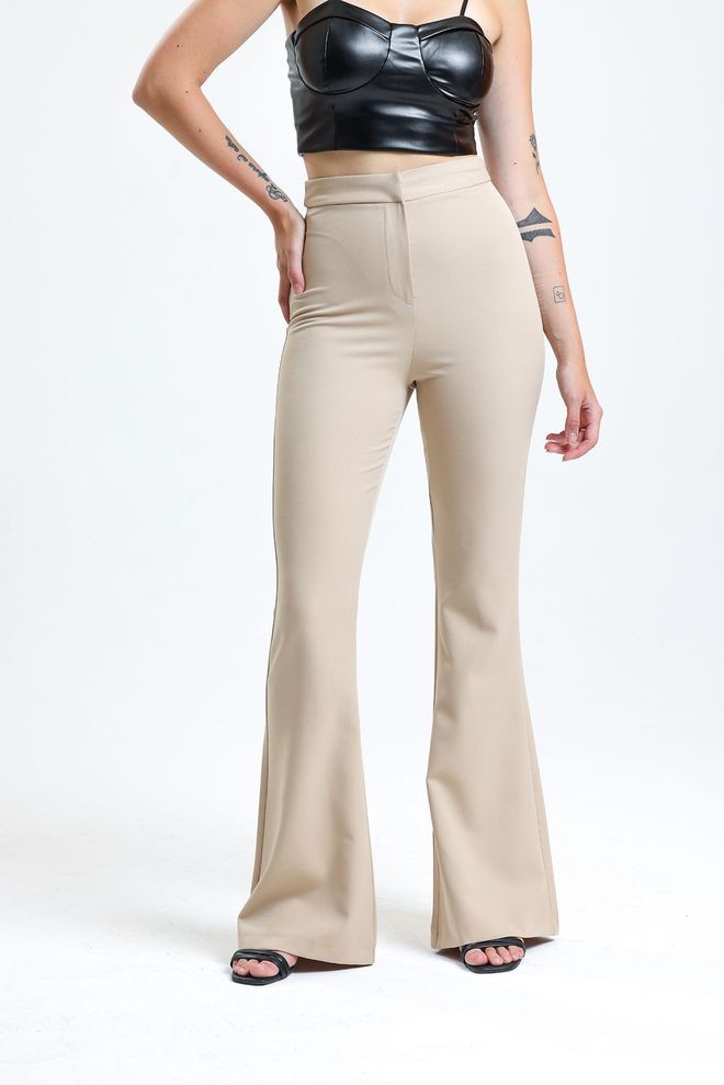 SENSE Stone Leg Zippered Pocket Hürrem Trousers Wholesale Clothing Spring