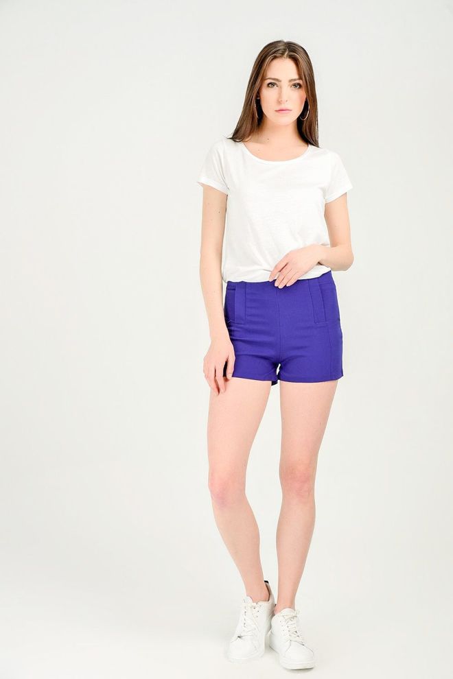 SENSE Saks Hush Pocket Atlas Crepe Short Veleprodaja odjeće Ležerni