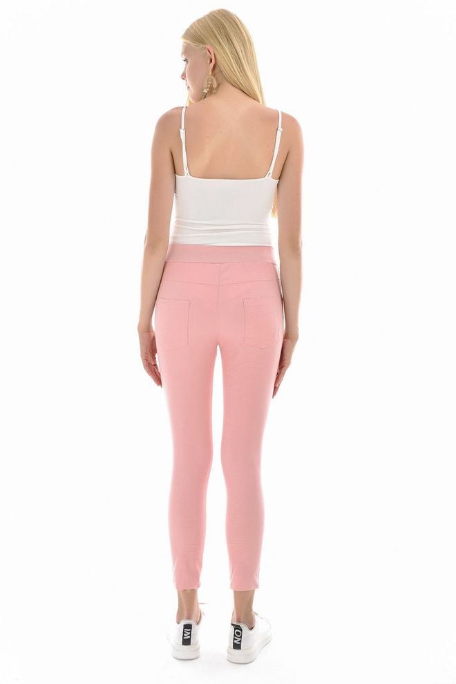 SENSE Powder Waist Lace up Trousers Wholesale Clothing Lounge