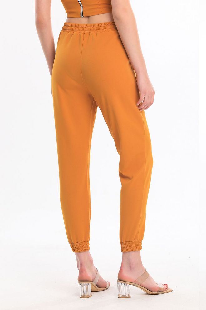 SENSE بنطلون سينس كريب بجيب زعفران Pnt33884 ملابس بالجملة 4
