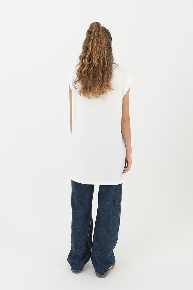 SOUL Kadın Basic Kolsuz T Shirt Toptan Giyim Doğum Günü