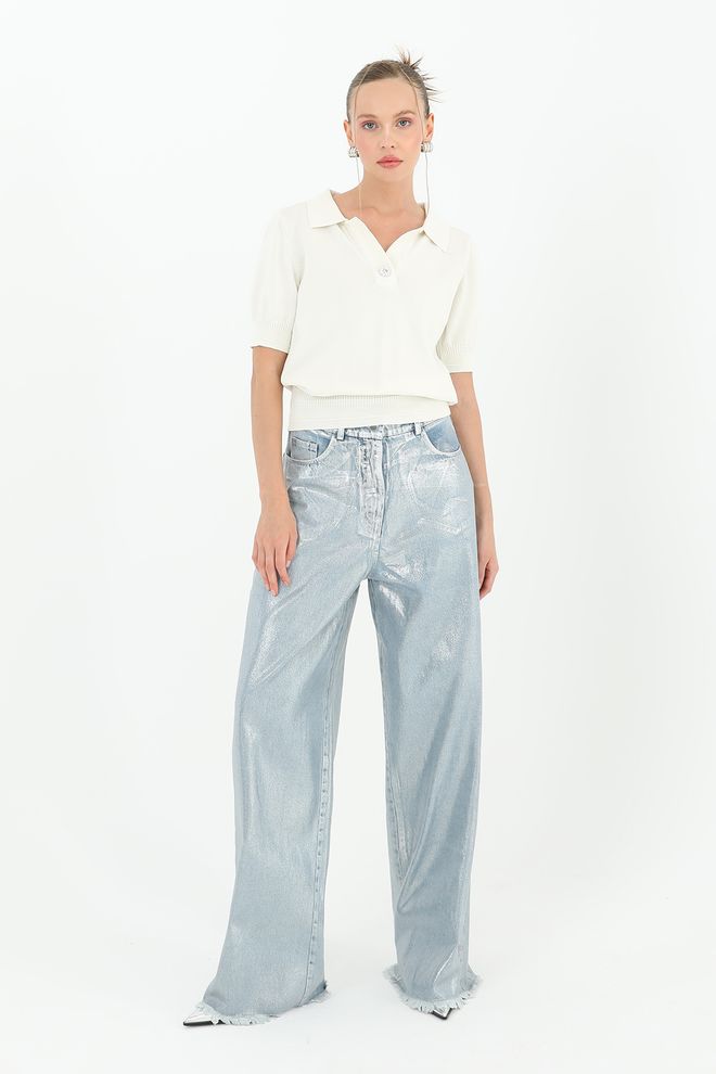 SOUL Женская Блузка С Коротким Рукавом На Пуговицах Оптовая продажа одежды 0