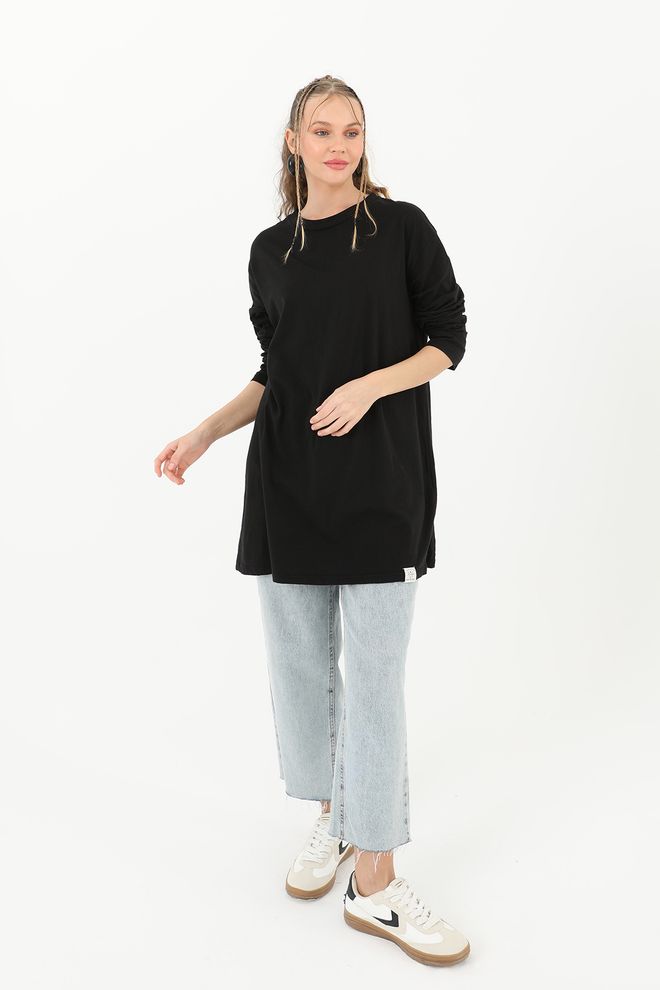 SOUL Kadın Basic Tunik Toptan Giyim Gündelik
