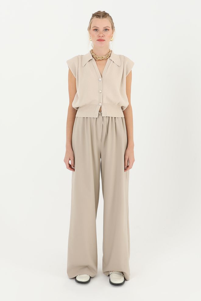 SOUL Женская Стальная Трикотажная Рубашка С V образным Вырезом Оптовая продажа одежды 0