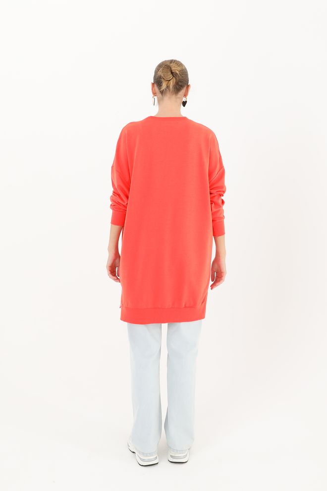 SOUL Basic Tunic Coral Wholesale Clothing Modest