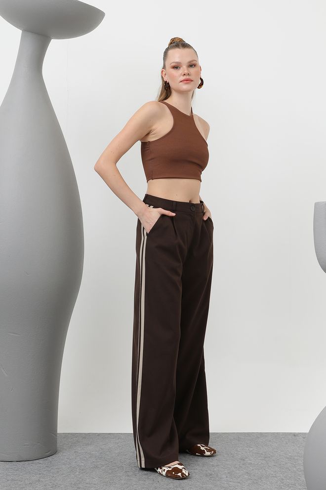 Amazon Pantalon Fluide Moulant Pantalon Fluide Femme Beige Soldes