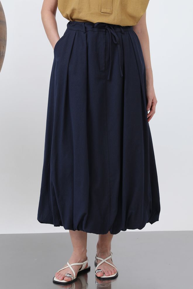 SOUL Women's Denim Balloon Skirt Wholesale Clothing Spring