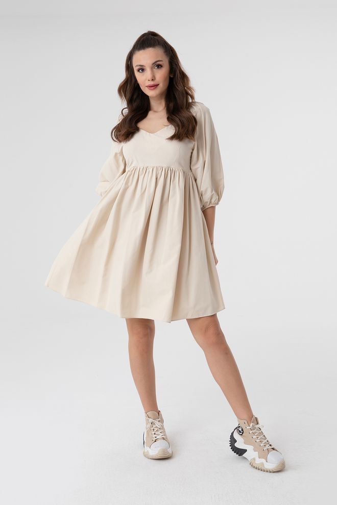 SOUL Obleka Bež Oblačila na debelo Rojstni dan