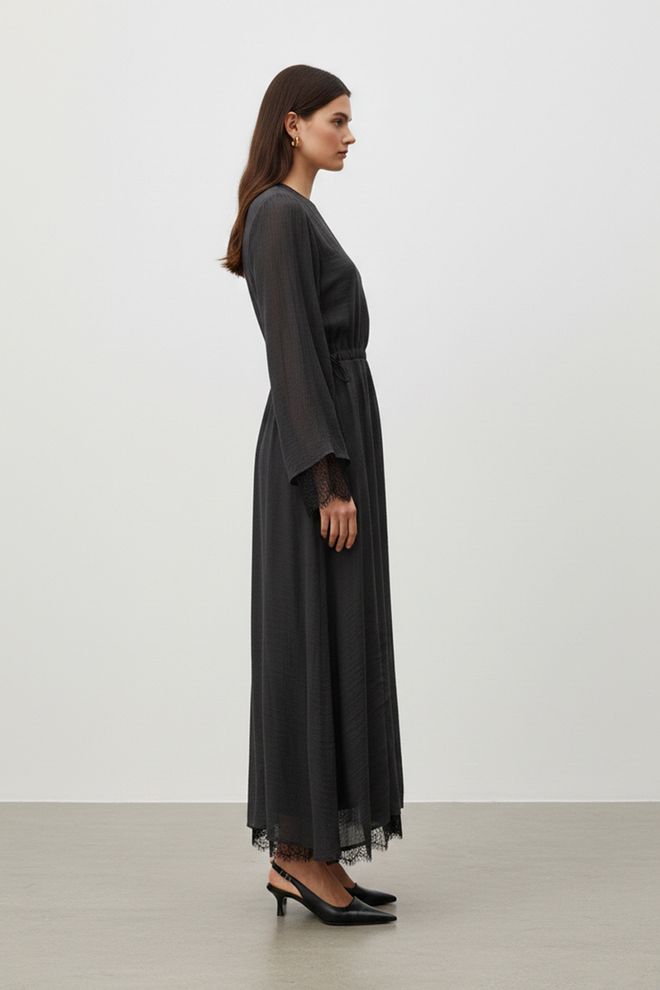 SOUL Rochie Neagră Elegantă Modestă Formală Tip A Îmbrăcăminte cu ridicata Serviciu