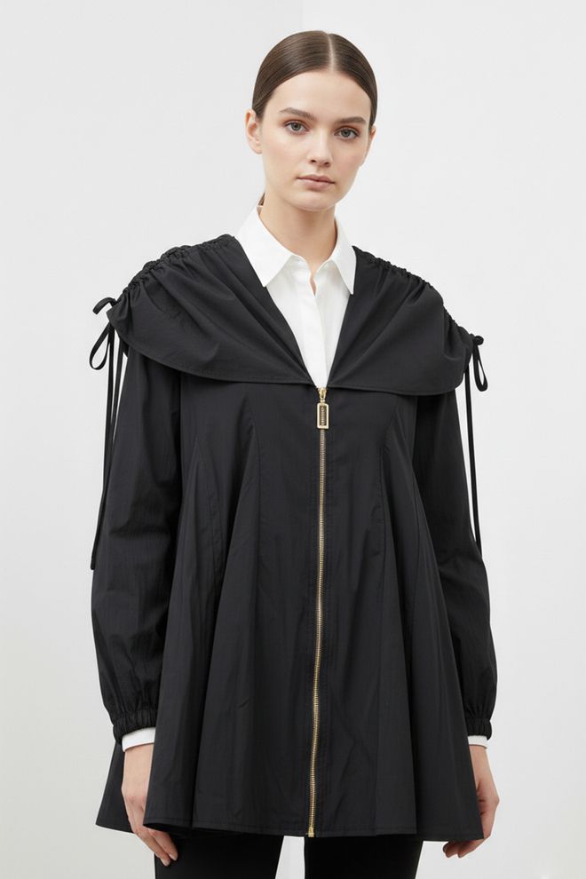 SOUL Черная Элегантная Верхняя Рубашка Куртка Оптовая продажа одежды Скромный