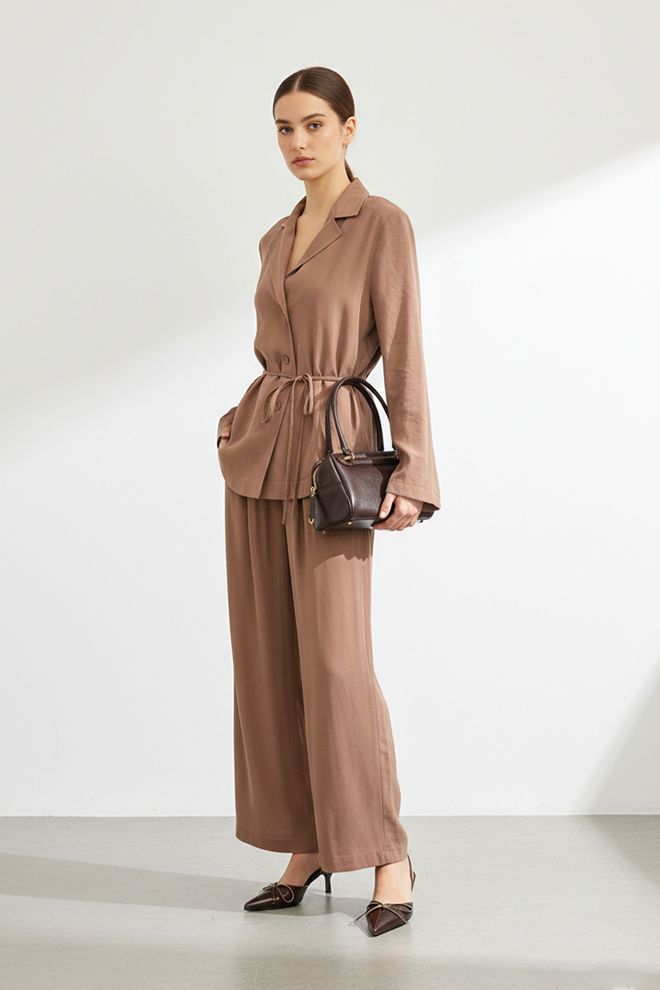 SOUL Комплет Браон Елегантан Формални Неформалан Велепродаја одеће Неформалан