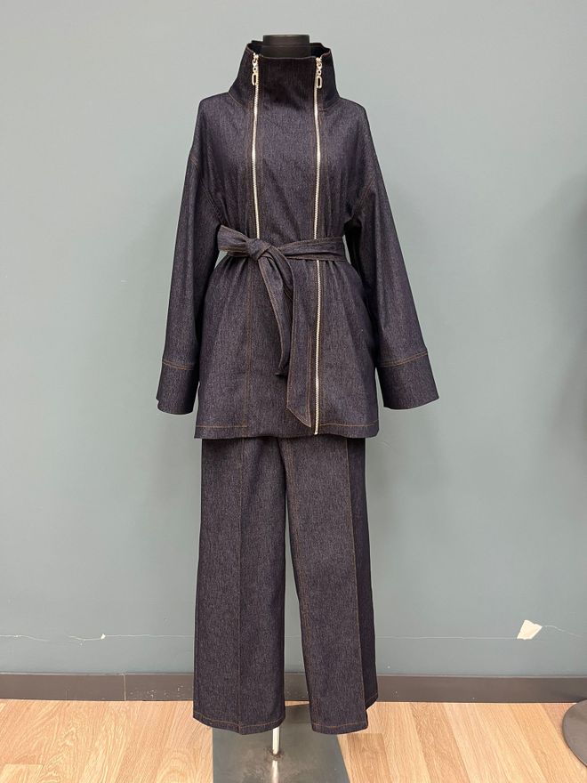 SOUL Conjunto Negro Casual Elegante Con Culotte Ropa al por mayor Casual