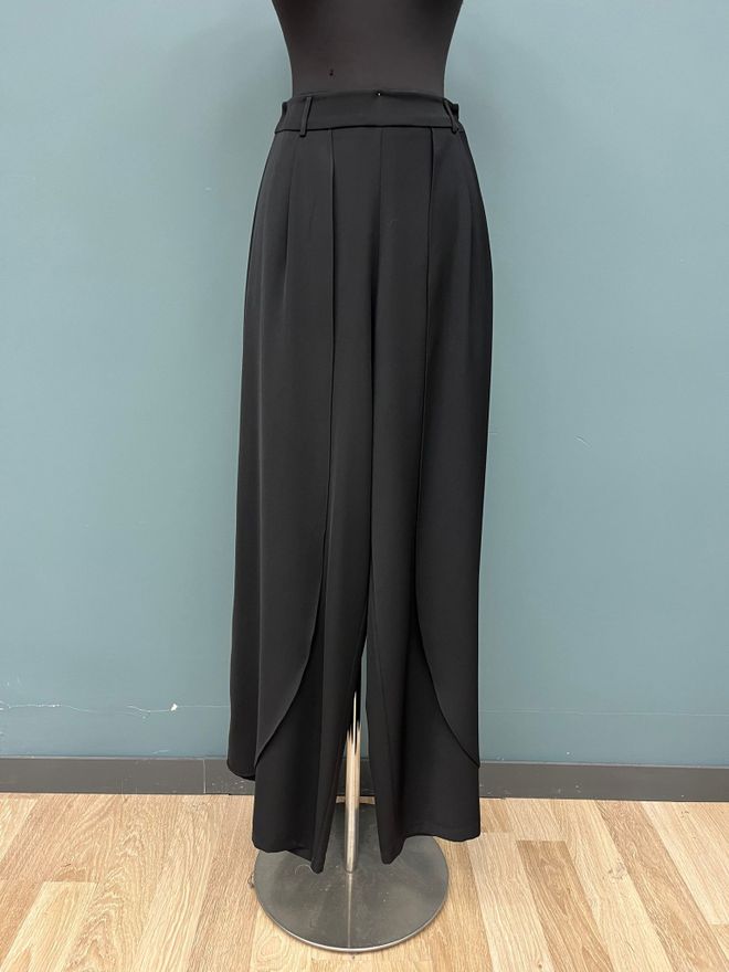 SOUL Black Palazzo Wide Leg Pants Wholesale Clothing Formal