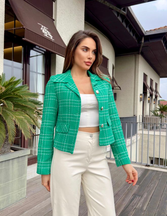 STEPS Giacca Corta Fantasia Abbigliamento all'ingrosso Casuale