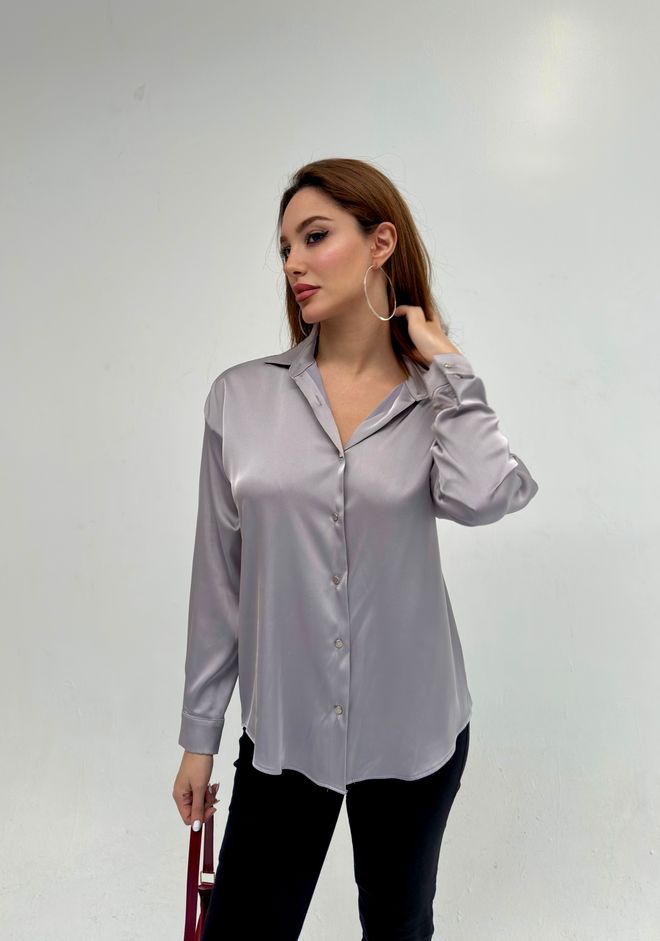STEPS Satijnen Overhemd Groothandel Kleding Elegant