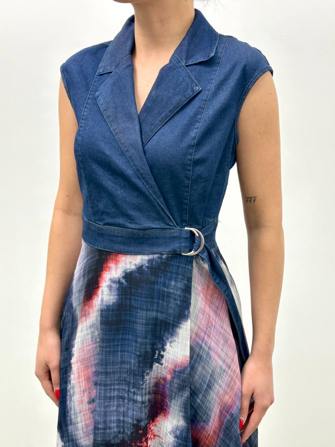 STEPS Traper Haljina S Šifonskom Suknjom Veleprodaja odjeće Elegantan