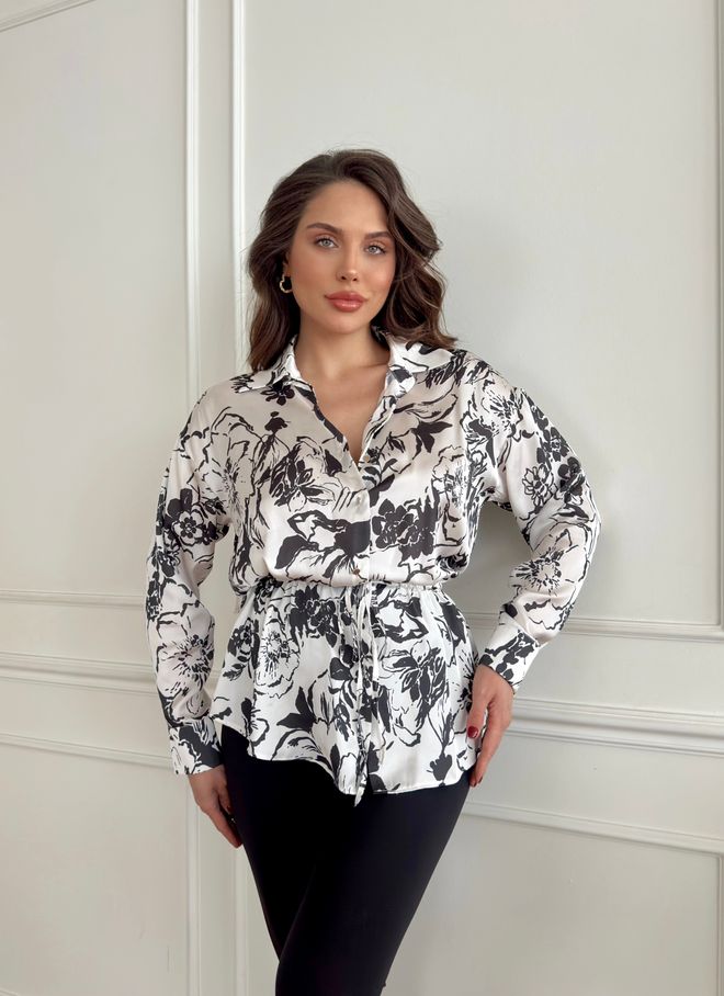 STEPS Camisa Satinada Ropa al por mayor Formal
