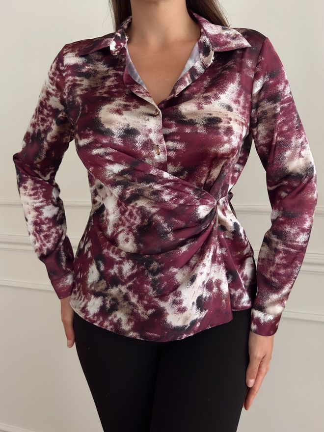STEPS Chemise En Satin Vêtements en gros Formel