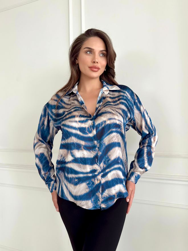 STEPS Camisa Satinada Ropa al por mayor Elegante