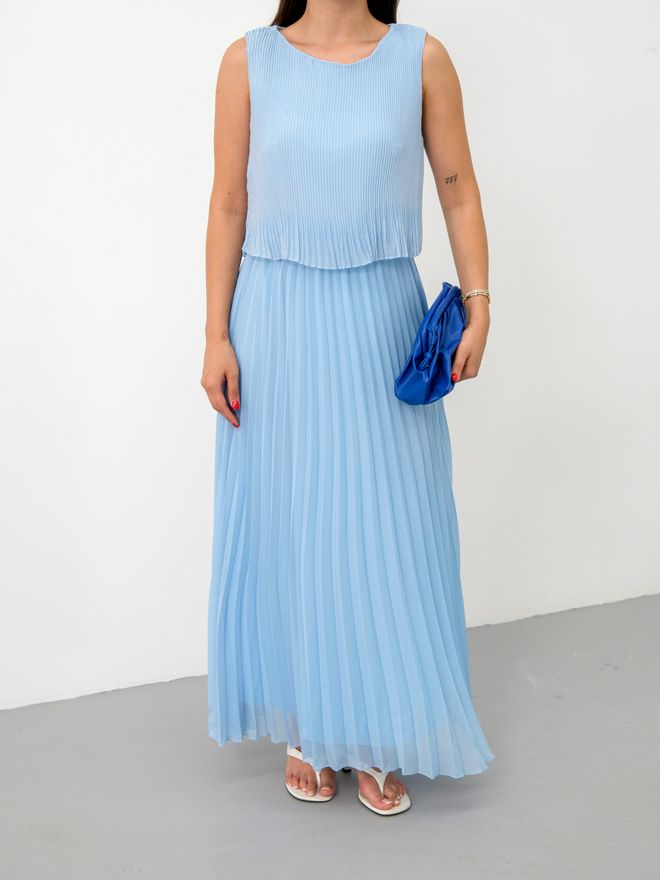 STEPS Blue Elegant Formal Shift Dress Wholesale Clothing Work