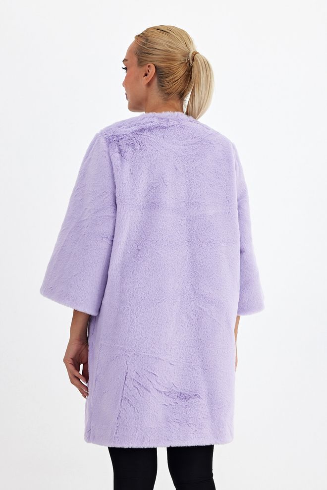 See More Chanel Fur Coat Purple Wholesale Clothing Winter