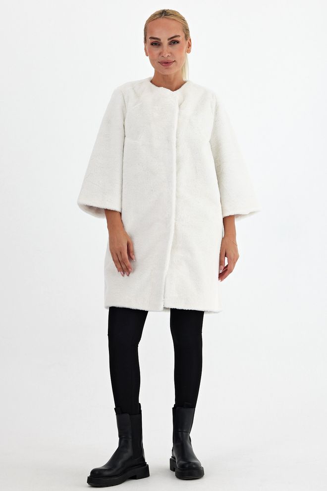 See More Abrigo De Piel Crudo Ropa al por mayor Casual