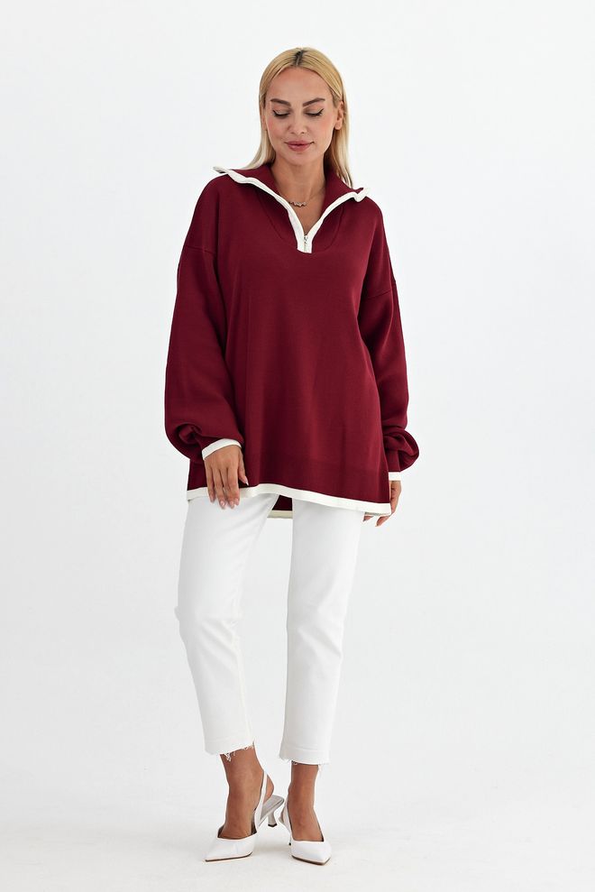 See More Trui Met Truckerkraag Groothandel Kleding Casual