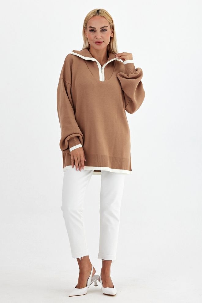 See More Trui Met Truckerkraag Groothandel Kleding Casual
