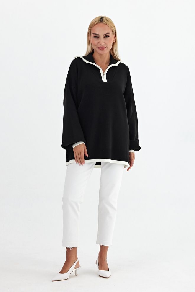 See More Trui Met Truckerkraag Groothandel Kleding Casual