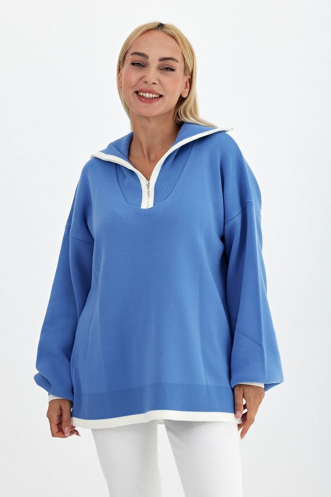 See More Trui Met Truckerkraag Groothandel Kleding Casual
