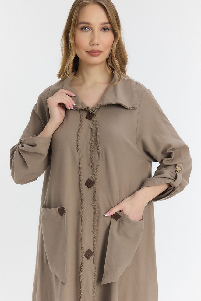 See More Ξύλινο Φόρεμα Με Κουμπιά Χονδρικό εμπόριο ενδυμάτων Φθινόπωρο