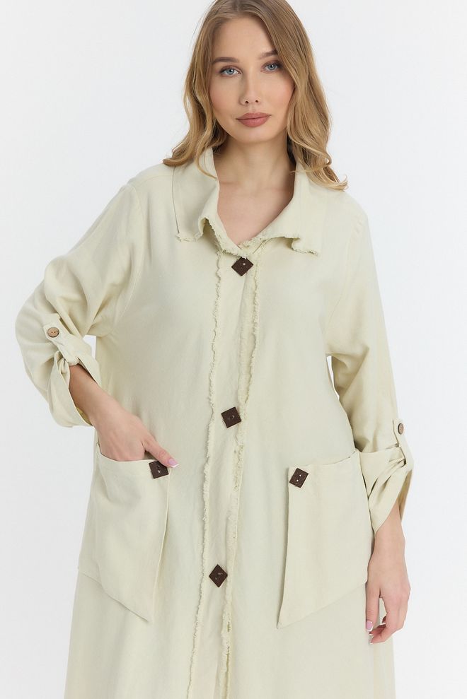 See More Ξύλινο Φόρεμα Με Κουμπιά Χονδρικό εμπόριο ενδυμάτων Απλό