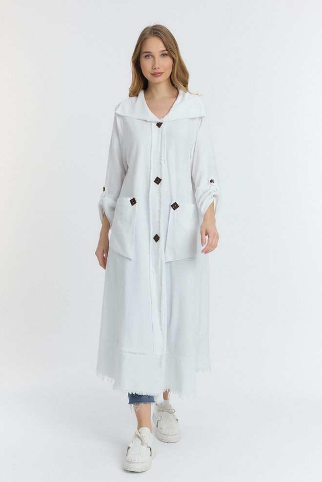 See More Jurk Met Houten Knopen Groothandel Kleding Casual