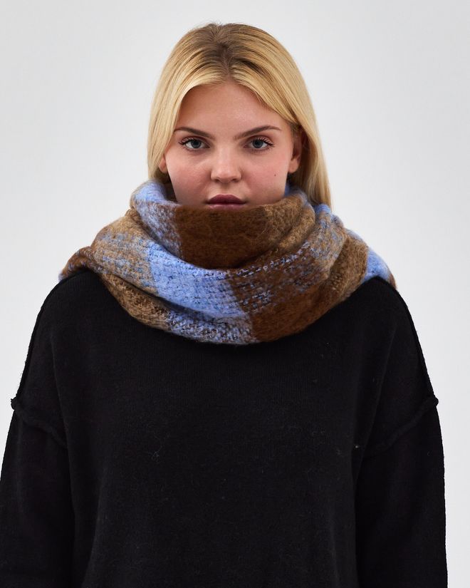See More Brown Checkered Shawl For Fall And Winter Χονδρικό εμπόριο ενδυμάτων undefined