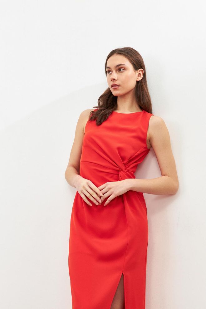 Setre Suknelė Lt Raudona Didmeninė prekyba drabužiais Aptempta ir platėjanti